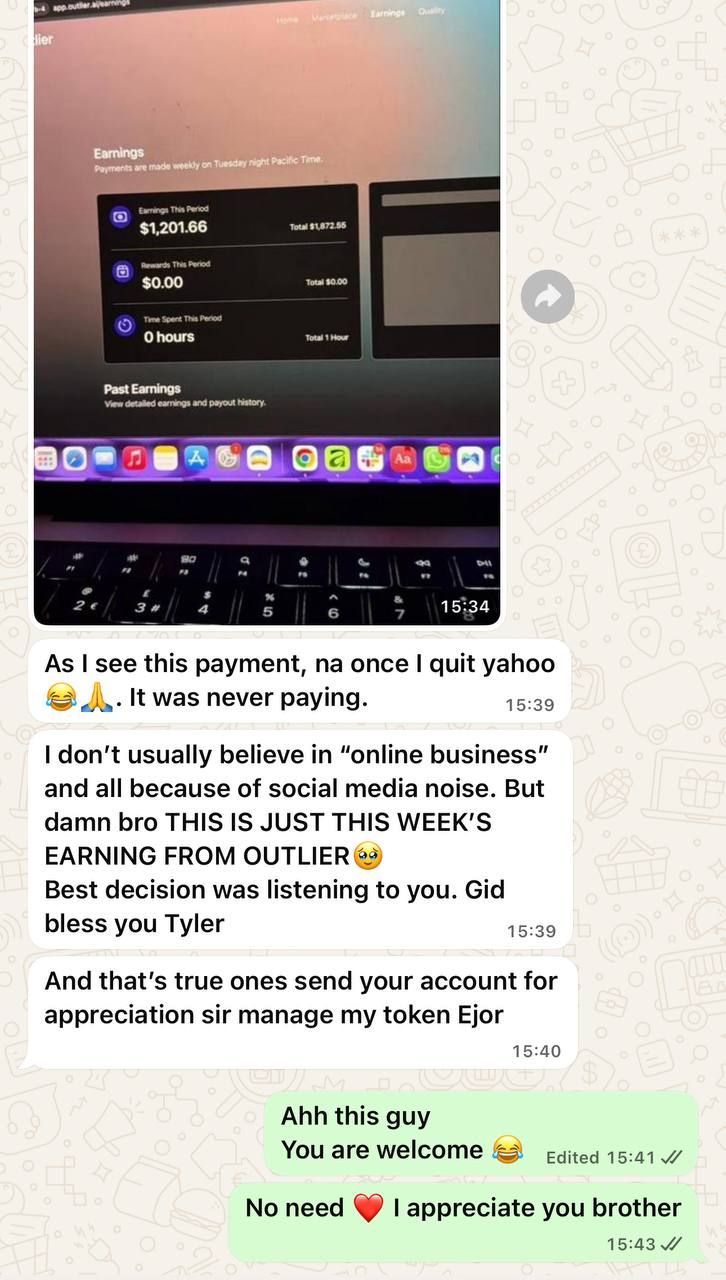 Student earning $1,200+